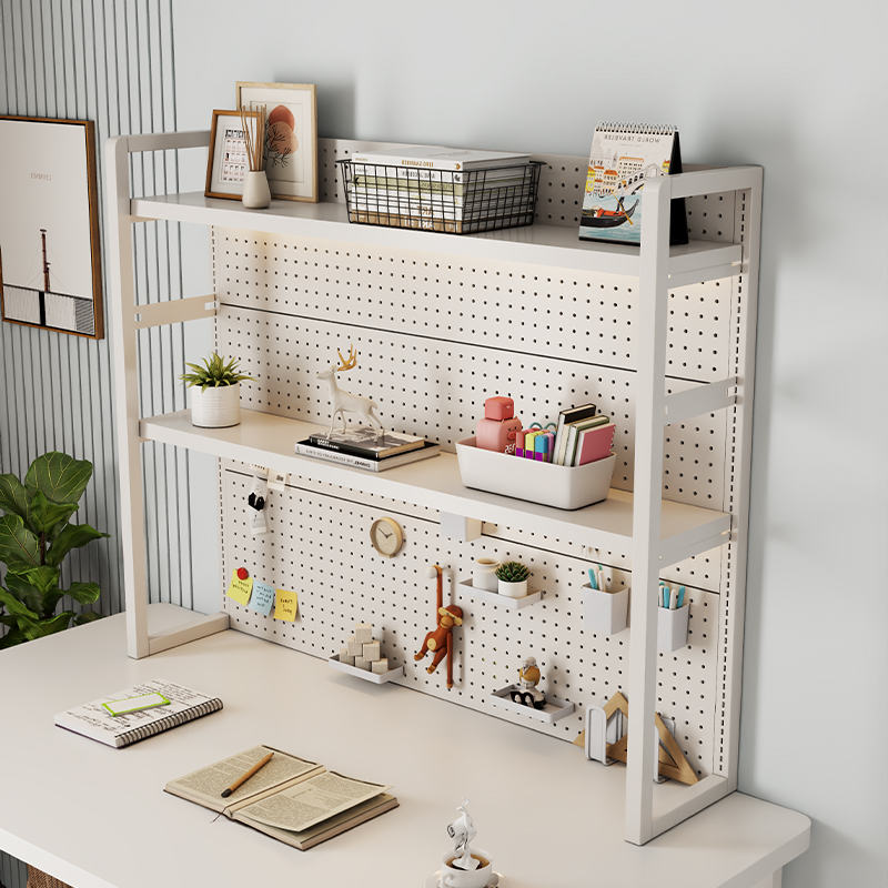 Gaming Accessories Rack - Regulowany metalowy organizer z płytą kolowych