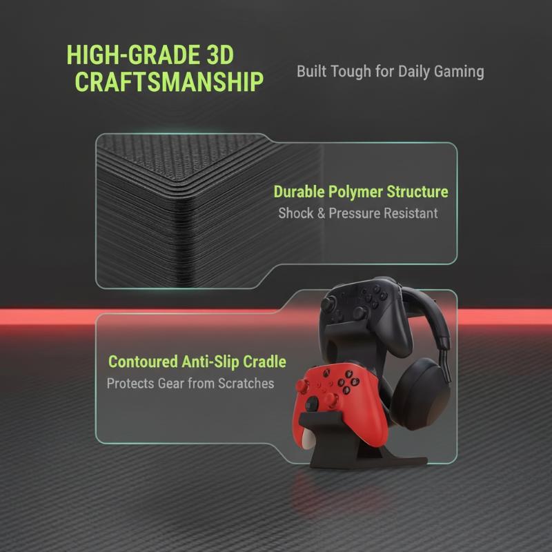 Uniwersalny, podwójny stojak n – Gaming Accessories Rack recenzja i cena