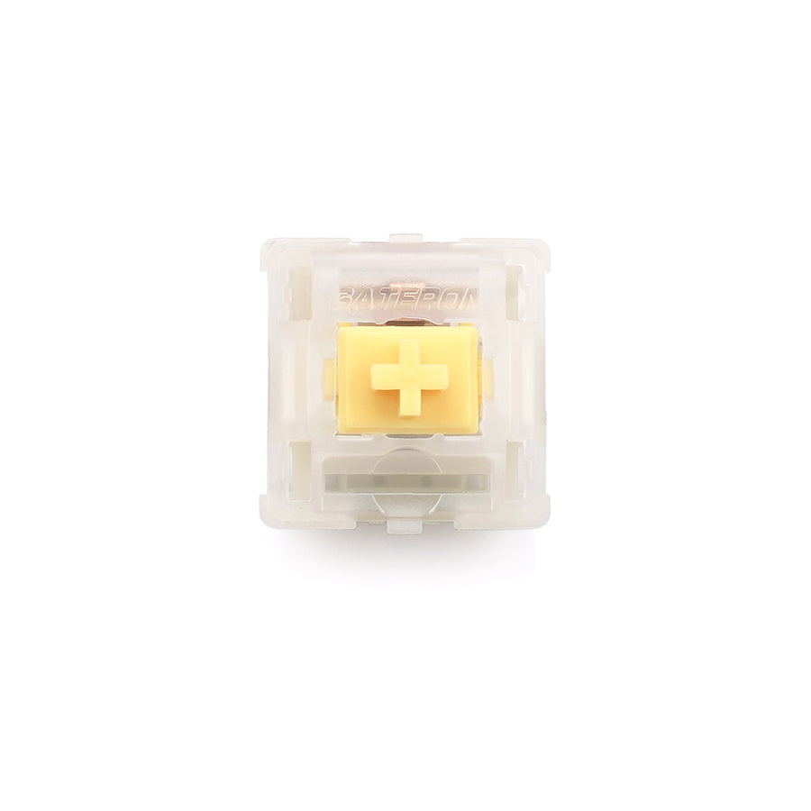 GATERON CAP mleczno-żółty lini – Gaming Accessories Aesthetic recenzja i cena